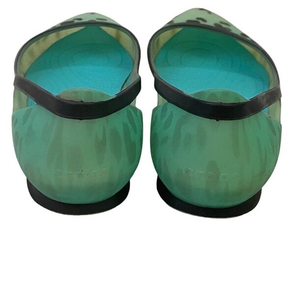 Crocs 203137 Rio Leopard Fade Ballet Flats Pointed Toe Animal Print Size 7 - Picture 7 of 10